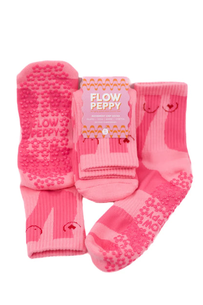 Flow Peppy Grip Socks