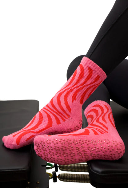 Flow Peppy Grip Socks