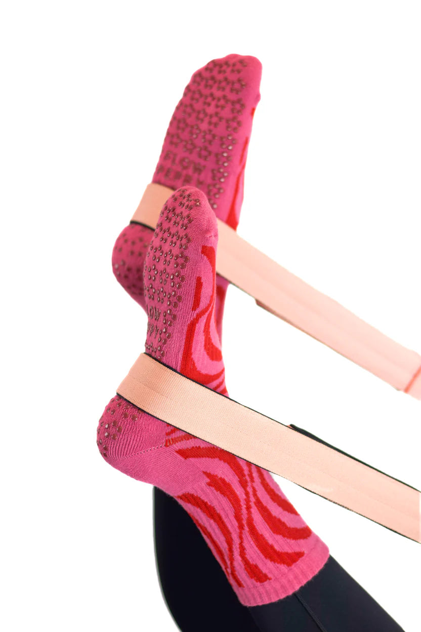 Flow Peppy Grip Socks