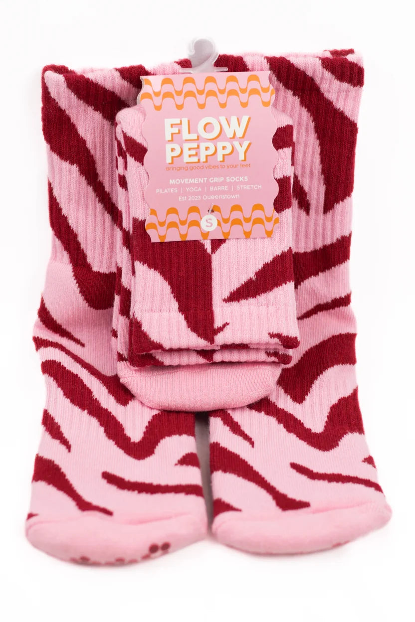 Flow Peppy Grip Socks