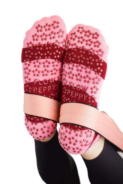 Flow Peppy Grip Socks