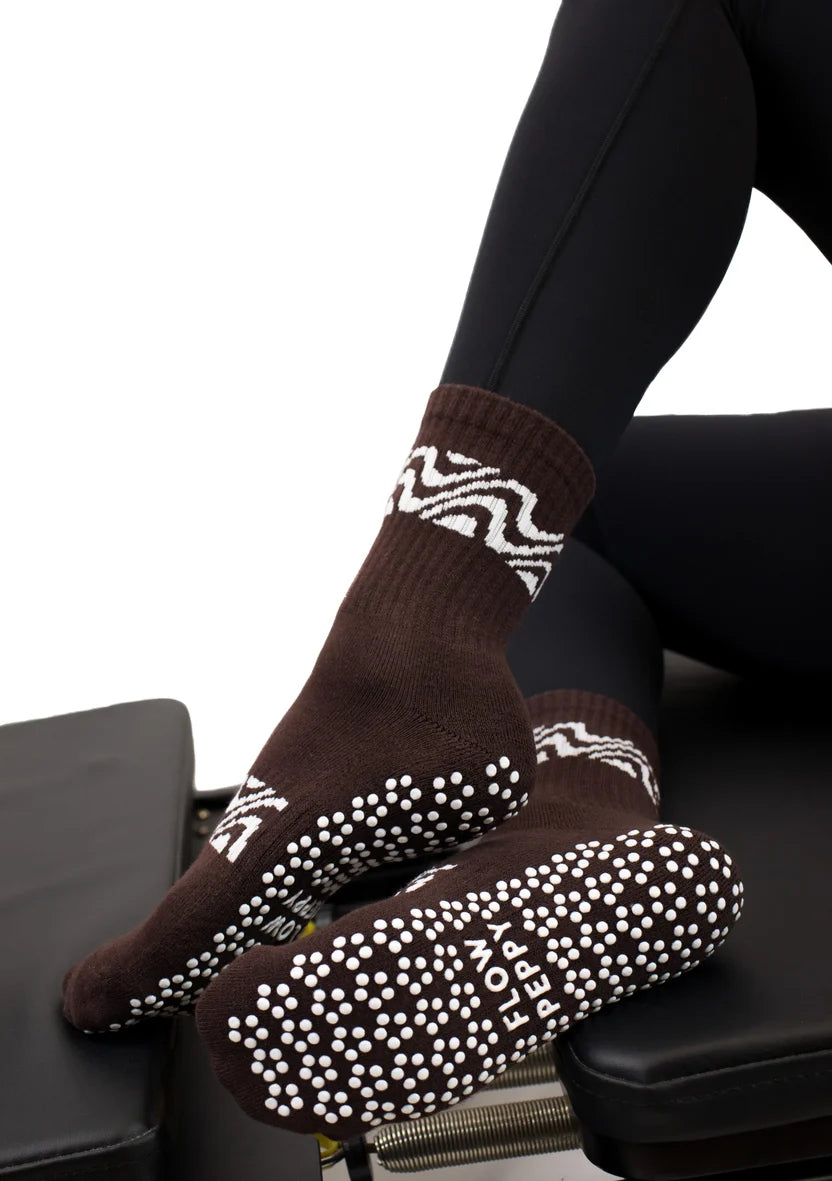 Flow Peppy Grip Socks