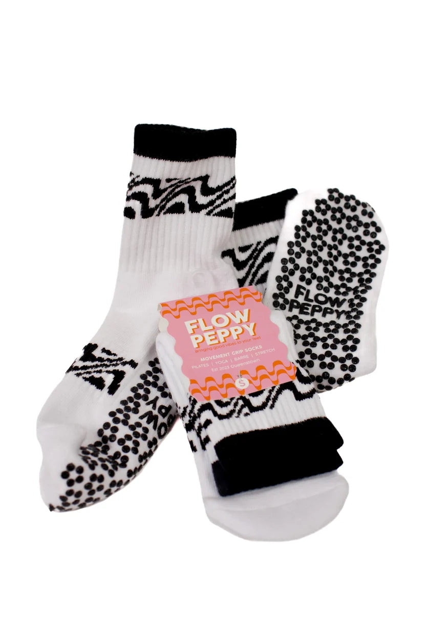 Flow Peppy Grip Socks
