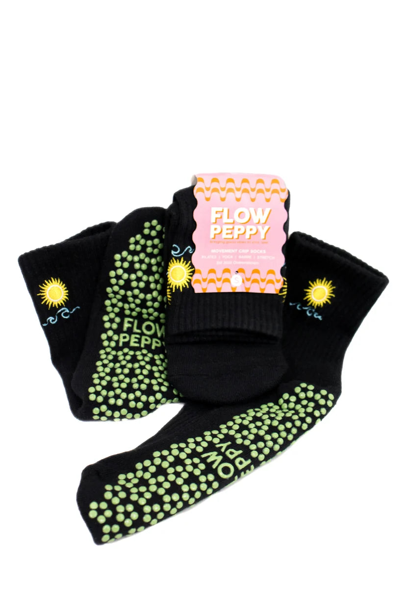 Flow Peppy Grip Socks